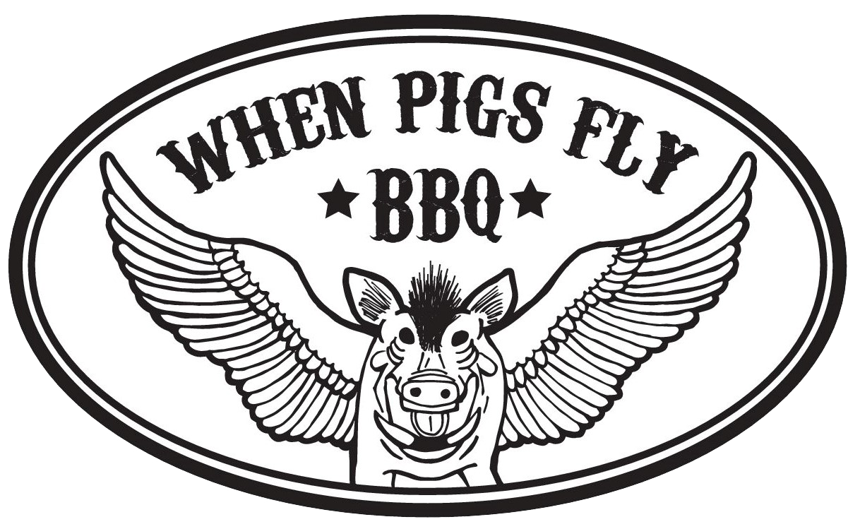 When Pigs Fly BBQ logo